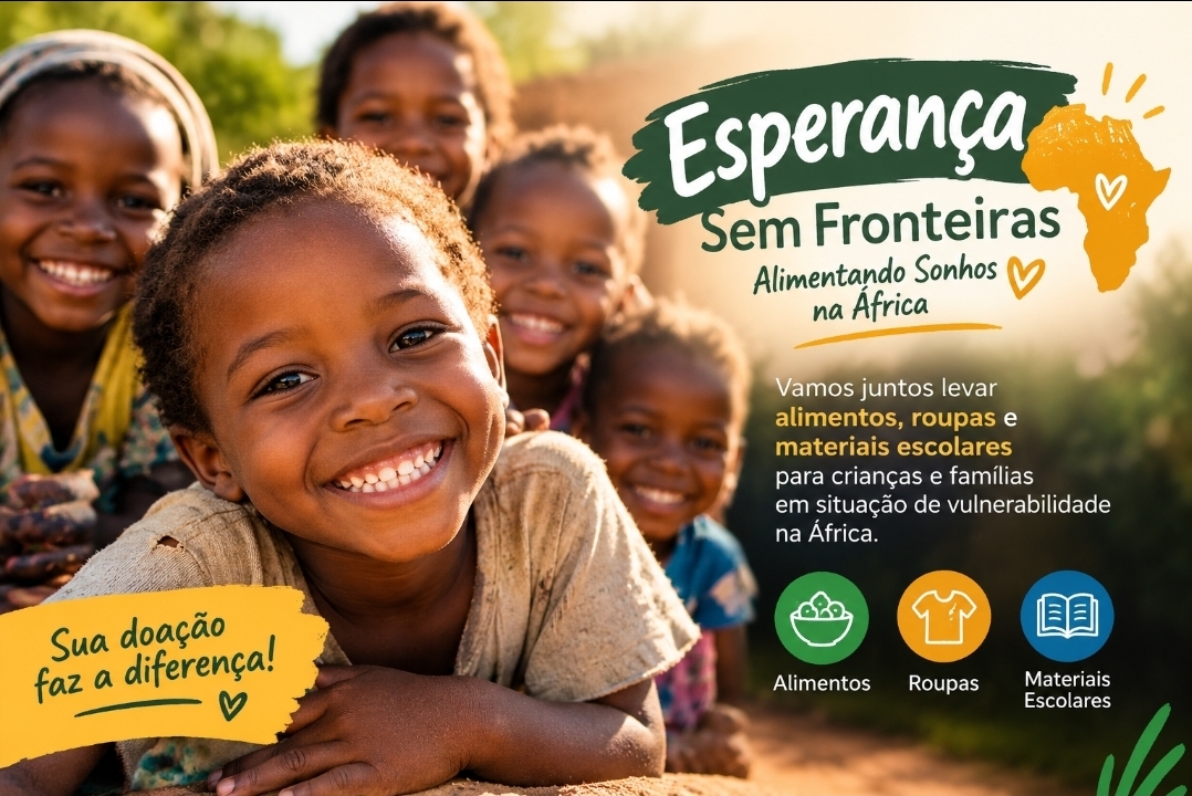 Imagem 1 de 1 da campanha Alimentos para crianças africanas em vulnerabilidade
